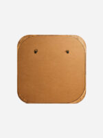 Square Wood Mirror