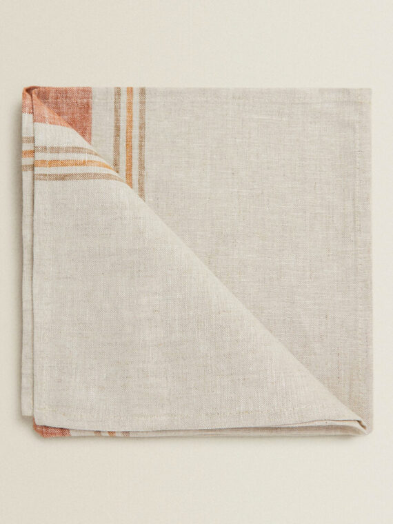 Striped Linen Napkins