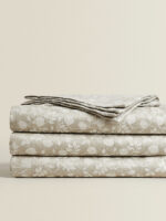 Vintage Floral Print Tablecloth